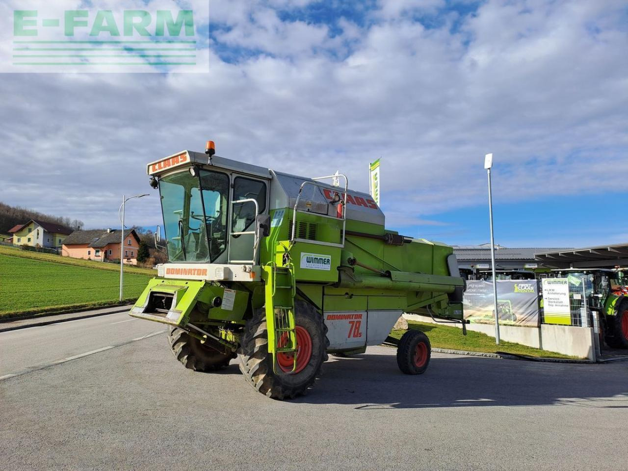 CLAAS dominator 78 s - Biçerdöver: fotoğraf 1 CLAAS dominator 78 s - Biçerdöver: fotoğraf 1
