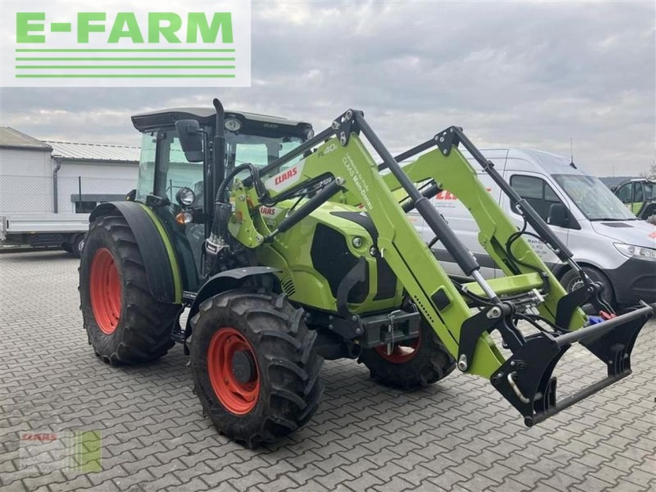 CLAAS elios 210 kabine classic+fl40e - Traktör: fotoğraf 1 CLAAS elios 210 kabine classic+fl40e - Traktör: fotoğraf 1
