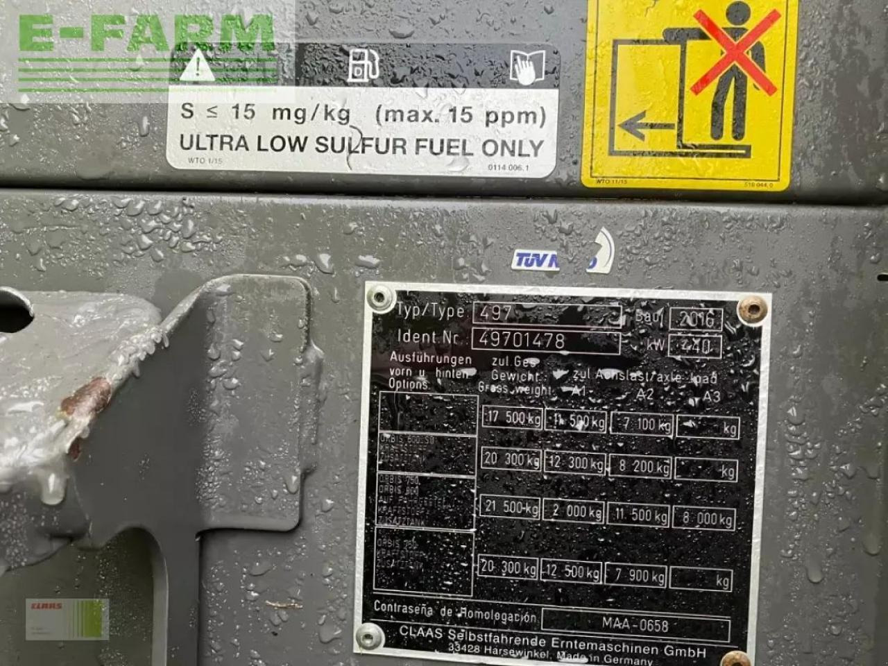 Silaj makinesi CLAAS jaguar 950: fotoğraf 13