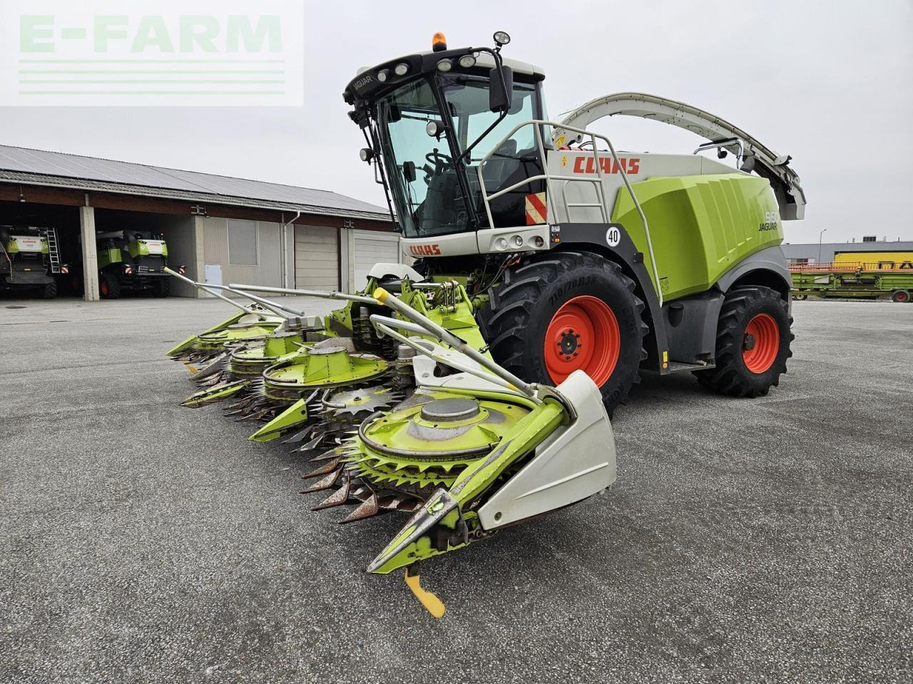 CLAAS jaguar 960 - Silaj makinesi: fotoğraf 1 CLAAS jaguar 960 - Silaj makinesi: fotoğraf 1