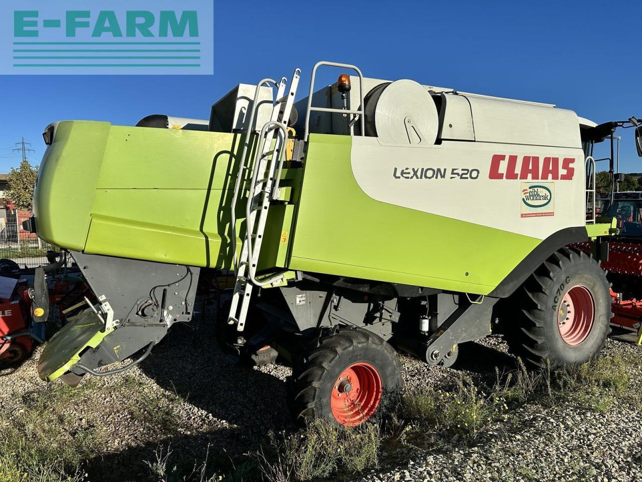 CLAAS lexion 520 - Biçerdöver: fotoğraf 2 CLAAS lexion 520 - Biçerdöver: fotoğraf 2