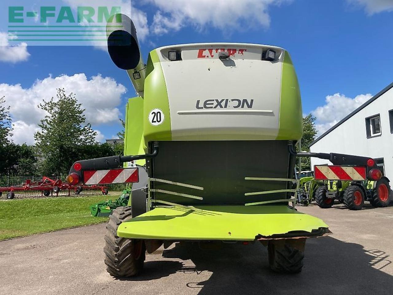 CLAAS lexion 550 - Biçerdöver: fotoğraf 3 CLAAS lexion 550 - Biçerdöver: fotoğraf 3