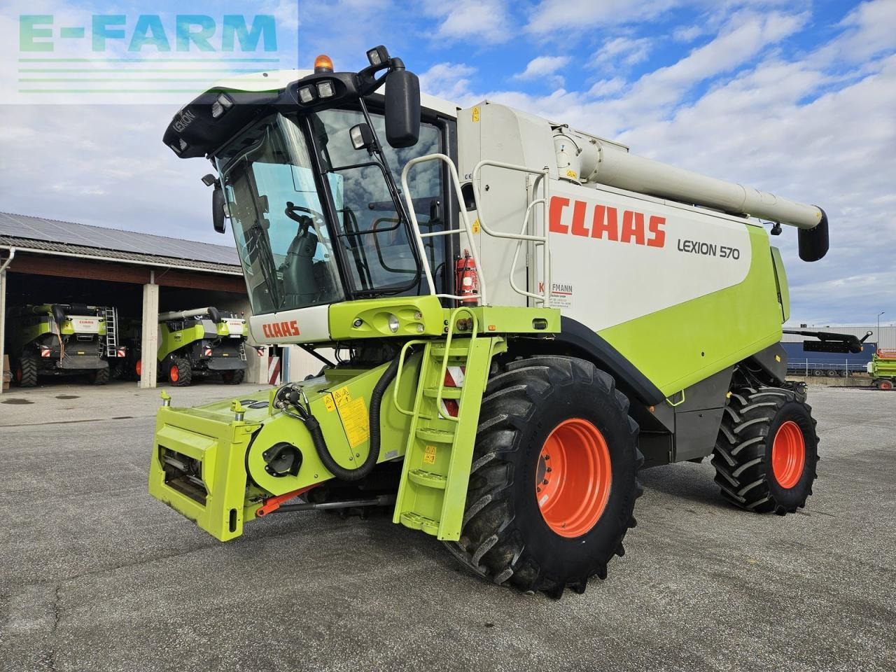 CLAAS lexion 570 - Biçerdöver: fotoğraf 1 CLAAS lexion 570 - Biçerdöver: fotoğraf 1