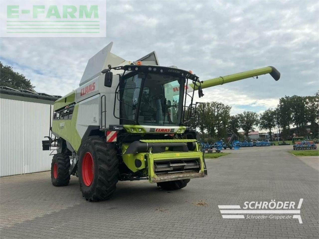 CLAAS lexion 6800 + vario 1080 (inkl. raps) - Biçerdöver: fotoğraf 2 CLAAS lexion 6800 + vario 1080 (inkl. raps) - Biçerdöver: fotoğraf 2