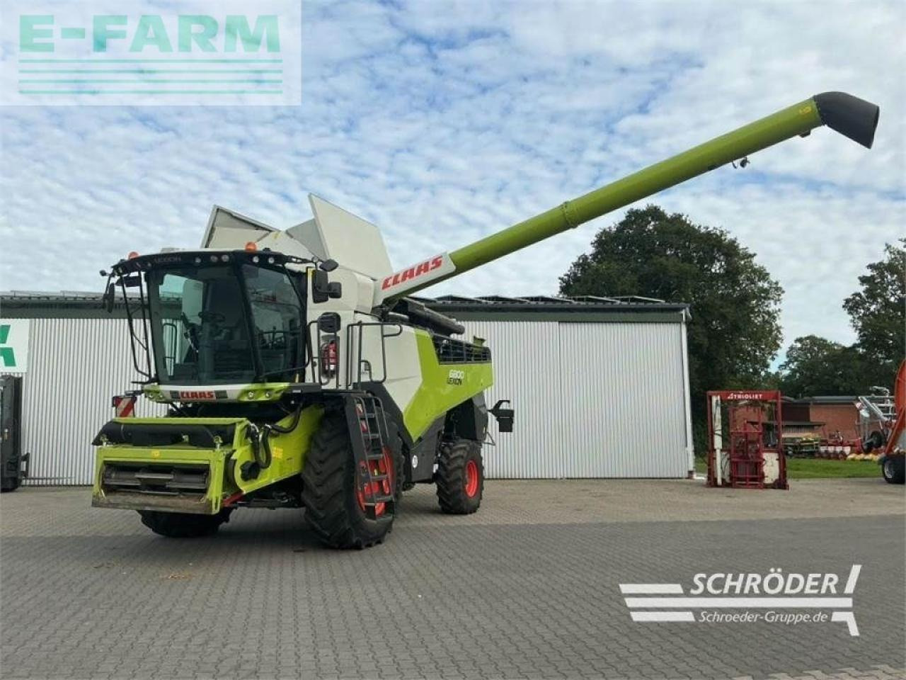 CLAAS lexion 6800 + vario 1080 (inkl. raps) - Biçerdöver: fotoğraf 1 CLAAS lexion 6800 + vario 1080 (inkl. raps) - Biçerdöver: fotoğraf 1