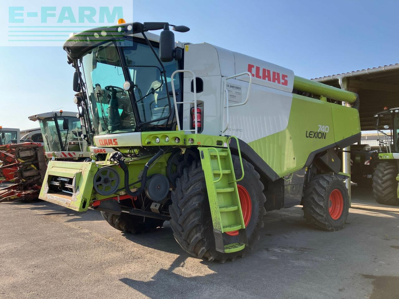 CLAAS lexion 740 - Biçerdöver: fotoğraf 1 CLAAS lexion 740 - Biçerdöver: fotoğraf 1