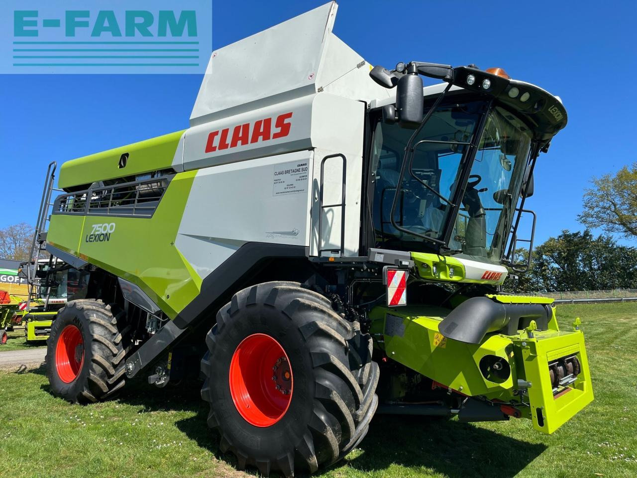 CLAAS lexion 7500 (c85/125) - Biçerdöver: fotoğraf 4 CLAAS lexion 7500 (c85/125) - Biçerdöver: fotoğraf 4