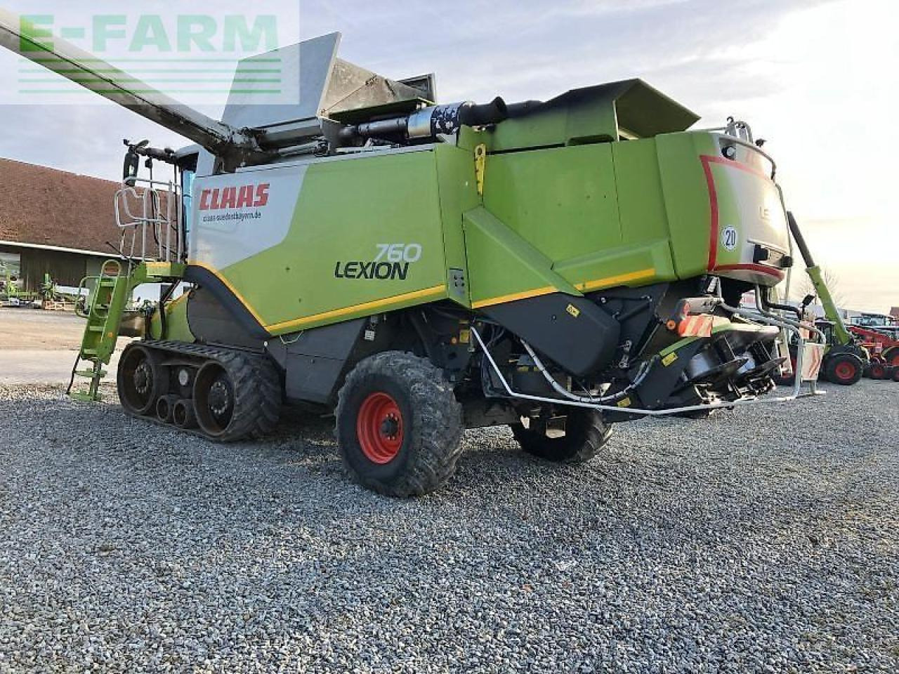Biçerdöver CLAAS lexion 760 tt terra trac: fotoğraf 7