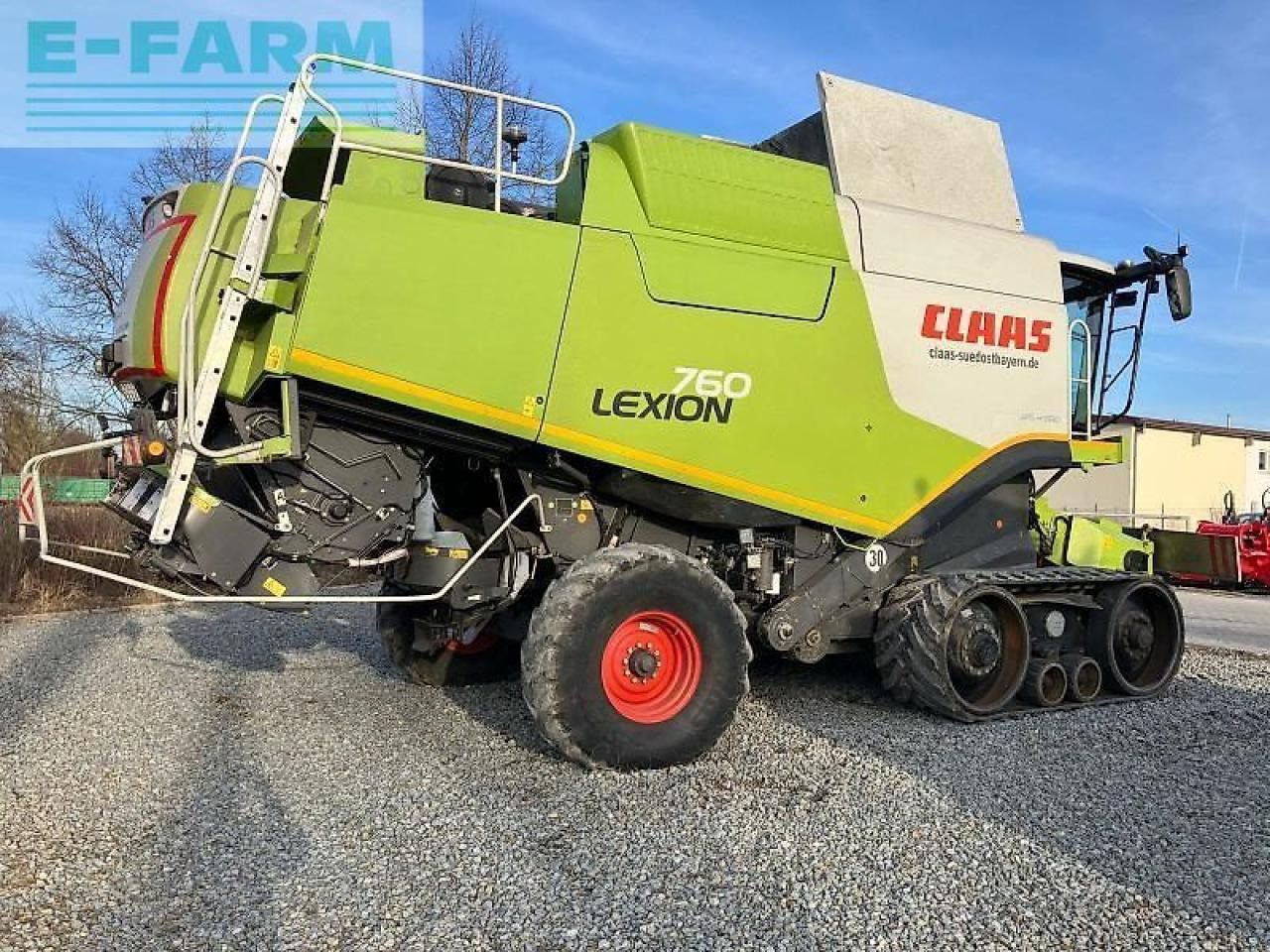 Biçerdöver CLAAS lexion 760 tt terra trac: fotoğraf 6
