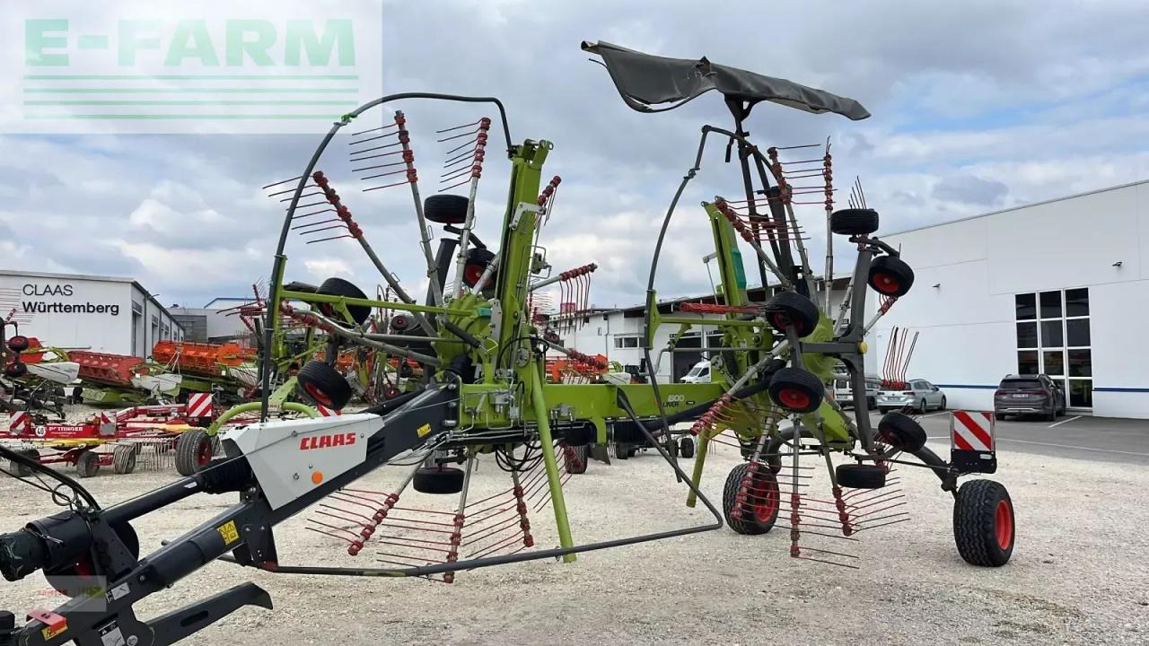 CLAAS liner 1800 twin - Ot toplama tırmığı: fotoğraf 1 CLAAS liner 1800 twin - Ot toplama tırmığı: fotoğraf 1