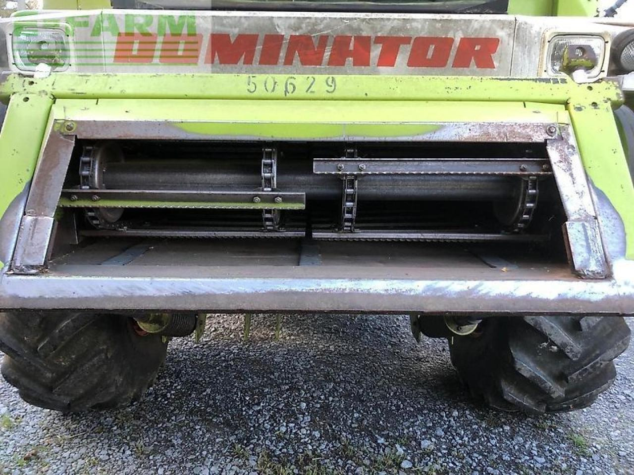 Biçerdöver CLAAS mega 208: fotoğraf 10