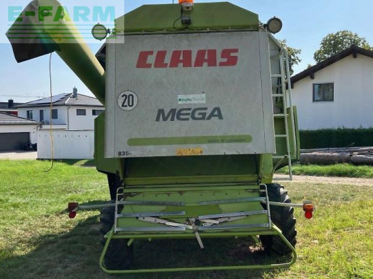 CLAAS mega 350 - Biçerdöver: fotoğraf 3 CLAAS mega 350 - Biçerdöver: fotoğraf 3