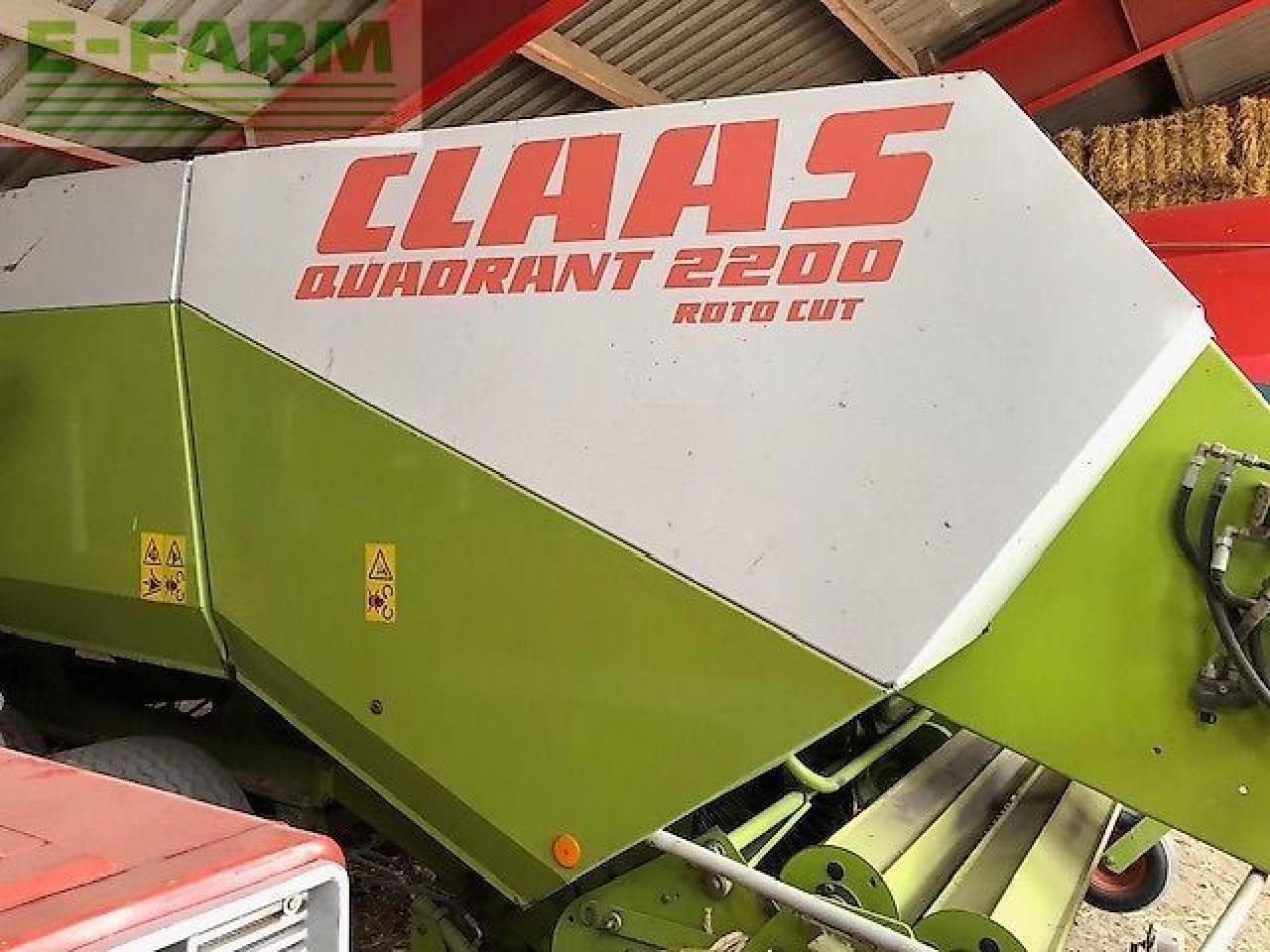 CLAAS quadrant - Kare balya makinesi: fotoğraf 4 CLAAS quadrant - Kare balya makinesi: fotoğraf 4
