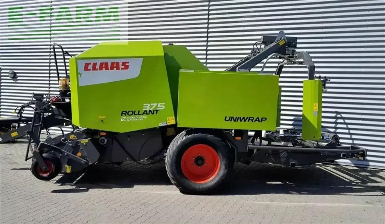 CLAAS rollant 375 - uniwrap - Kare balya makinesi: fotoğraf 5 CLAAS rollant 375 - uniwrap - Kare balya makinesi: fotoğraf 5