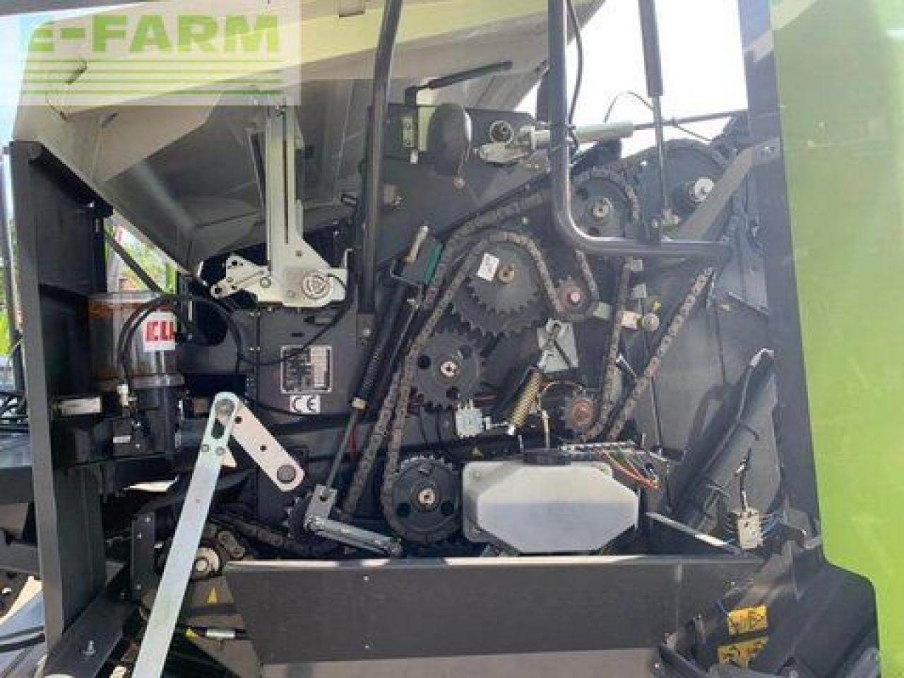 Kare balya makinesi CLAAS rollant 454 rc uniwrap: fotoğraf 6