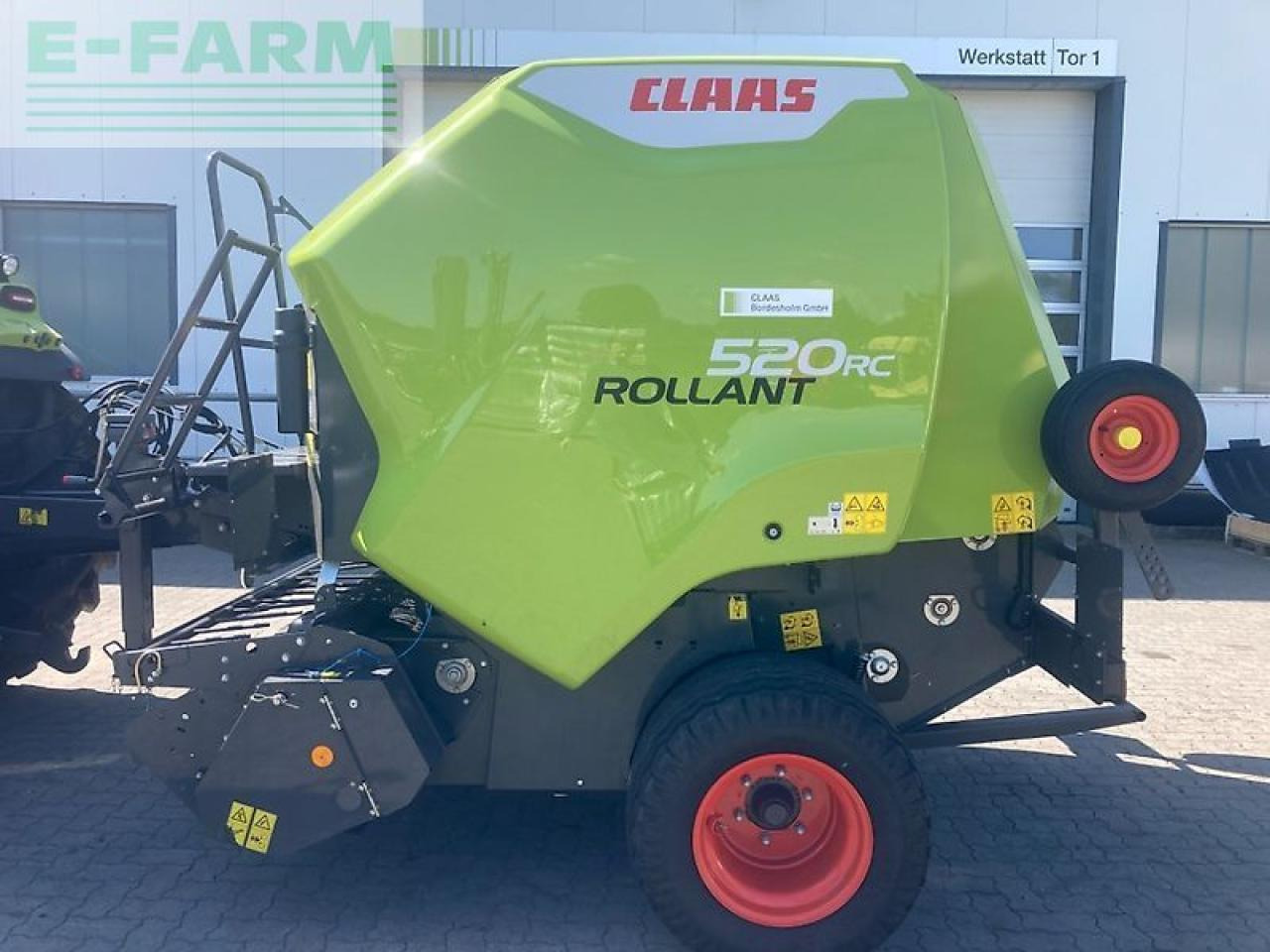 CLAAS rollant 520 rc - Kare balya makinesi: fotoğraf 2 CLAAS rollant 520 rc - Kare balya makinesi: fotoğraf 2