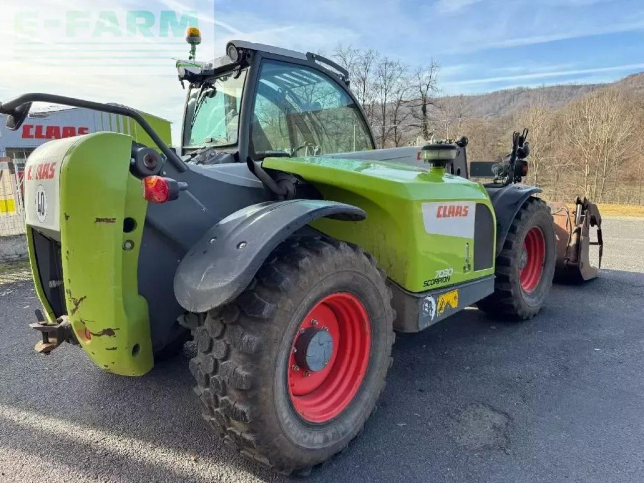 CLAAS scorpion 7030 - Teleskopik yükleyici: fotoğraf 2 CLAAS scorpion 7030 - Teleskopik yükleyici: fotoğraf 2