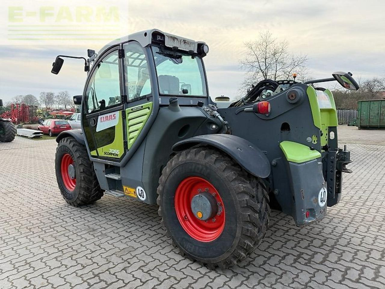 CLAAS scorpion 7055 - Teleskopik yükleyici: fotoğraf 3 CLAAS scorpion 7055 - Teleskopik yükleyici: fotoğraf 3