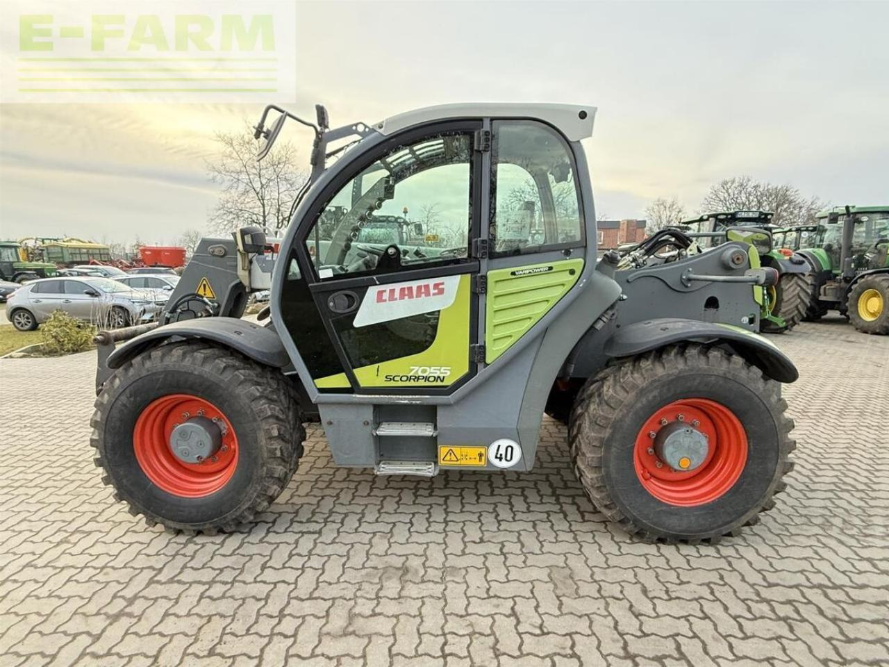 CLAAS scorpion 7055 agri - Teleskopik yükleyici: fotoğraf 2 CLAAS scorpion 7055 agri - Teleskopik yükleyici: fotoğraf 2