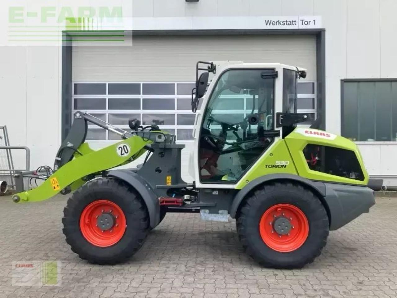 CLAAS torion 530 - Mini ekskavatör: fotoğraf 1 CLAAS torion 530 - Mini ekskavatör: fotoğraf 1