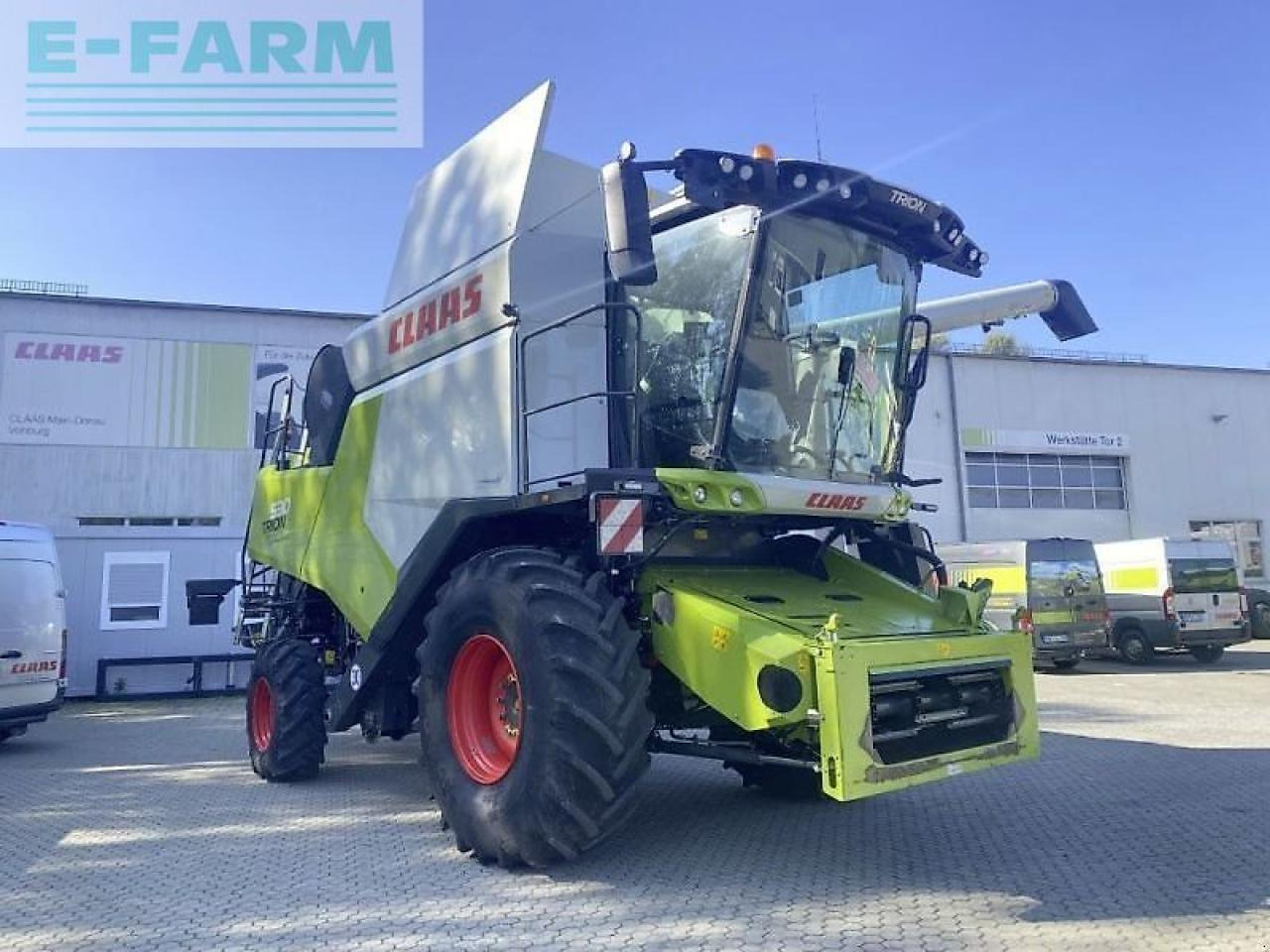 CLAAS trion 530 mit vario 620 - Biçerdöver: fotoğraf 1 CLAAS trion 530 mit vario 620 - Biçerdöver: fotoğraf 1