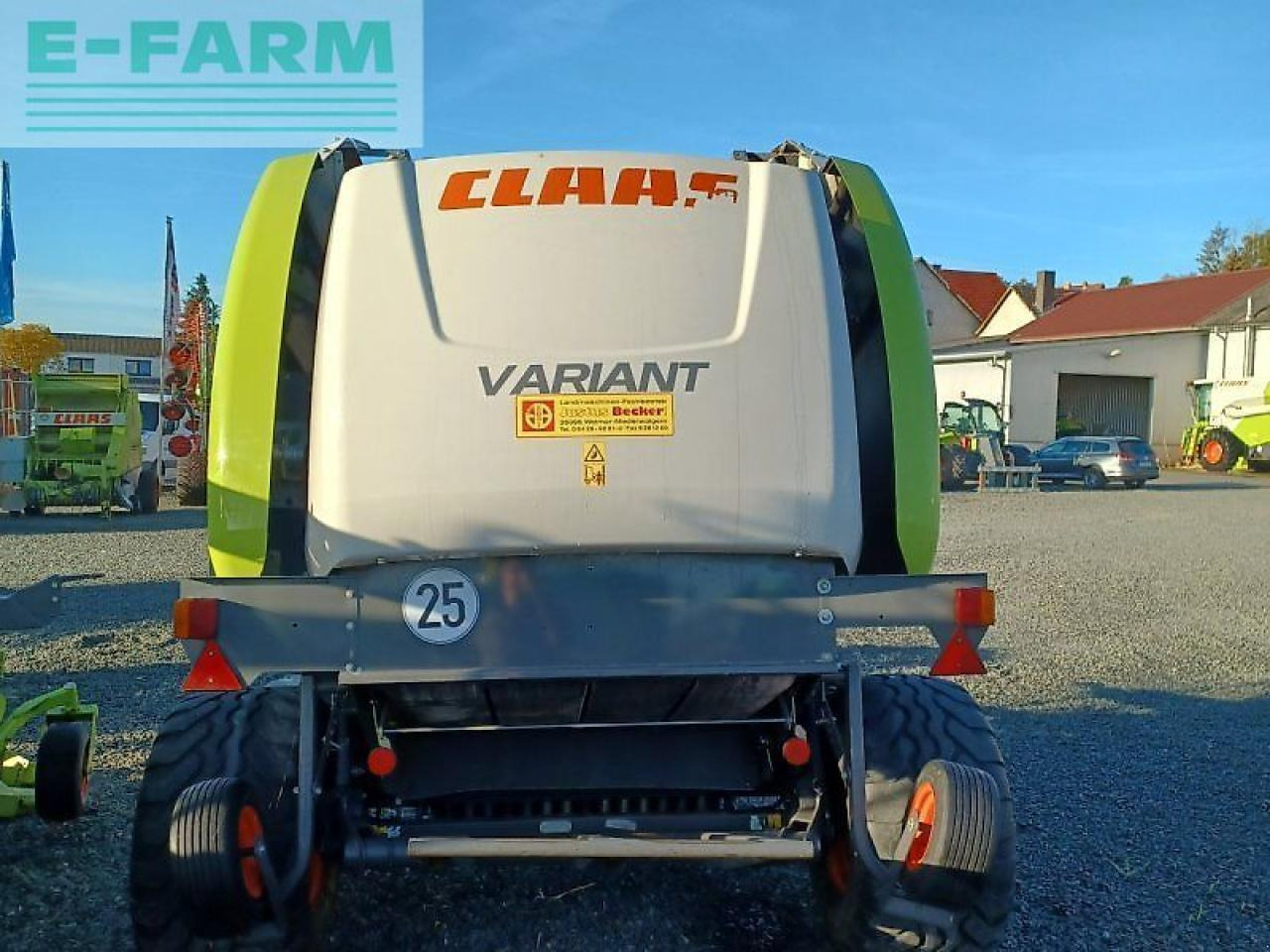CLAAS variant 365 rc - Kare balya makinesi: fotoğraf 5 CLAAS variant 365 rc - Kare balya makinesi: fotoğraf 5
