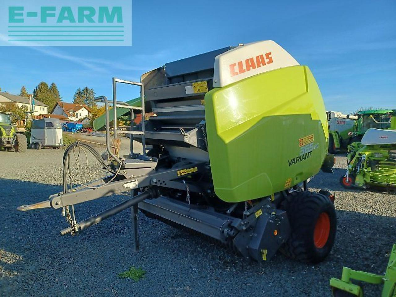 CLAAS variant 365 rc - Kare balya makinesi: fotoğraf 1 CLAAS variant 365 rc - Kare balya makinesi: fotoğraf 1