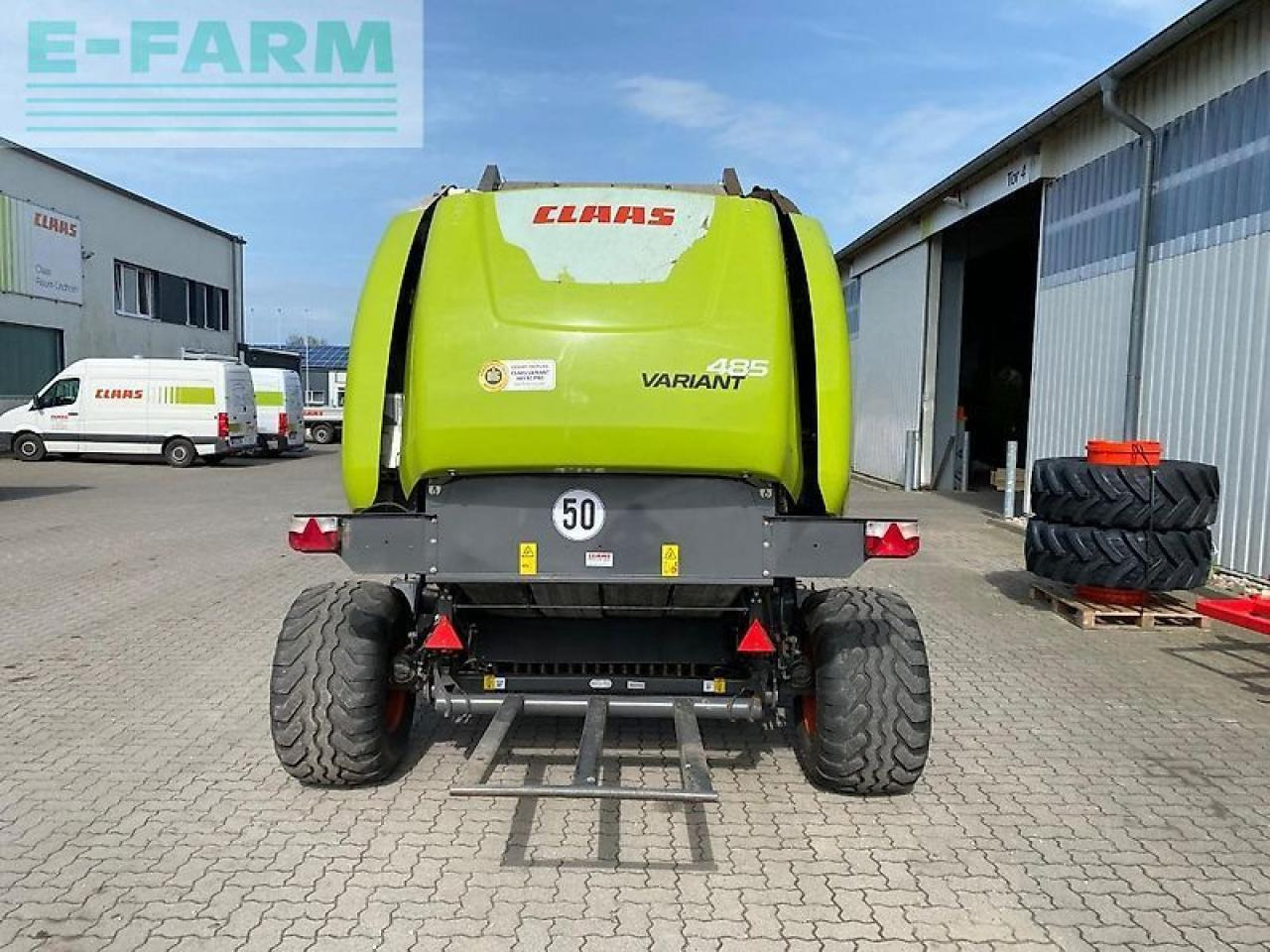CLAAS variant 485 rc - Kare balya makinesi: fotoğraf 3 CLAAS variant 485 rc - Kare balya makinesi: fotoğraf 3
