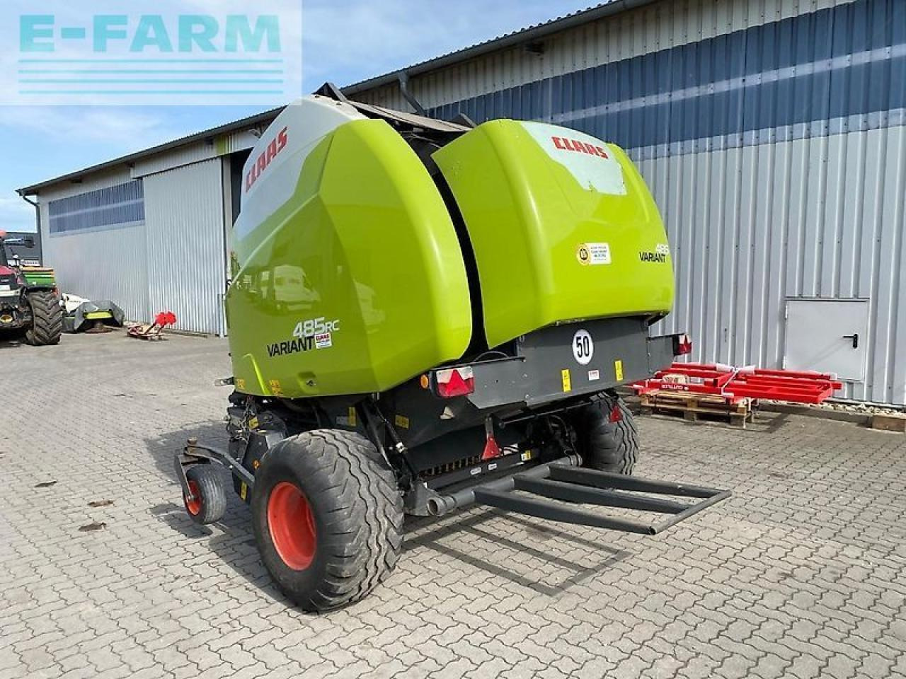 CLAAS variant 485 rc - Kare balya makinesi: fotoğraf 5 CLAAS variant 485 rc - Kare balya makinesi: fotoğraf 5