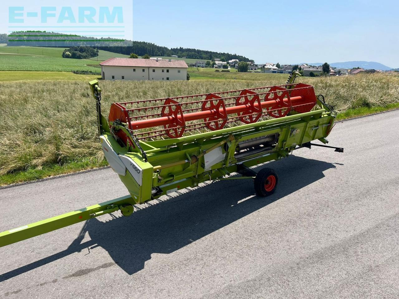 CLAAS vario 660 inkl. rapstrennmesser links/rechts - Biçerdöver tablası: fotoğraf 1 CLAAS vario 660 inkl. rapstrennmesser links/rechts - Biçerdöver tablası: fotoğraf 1