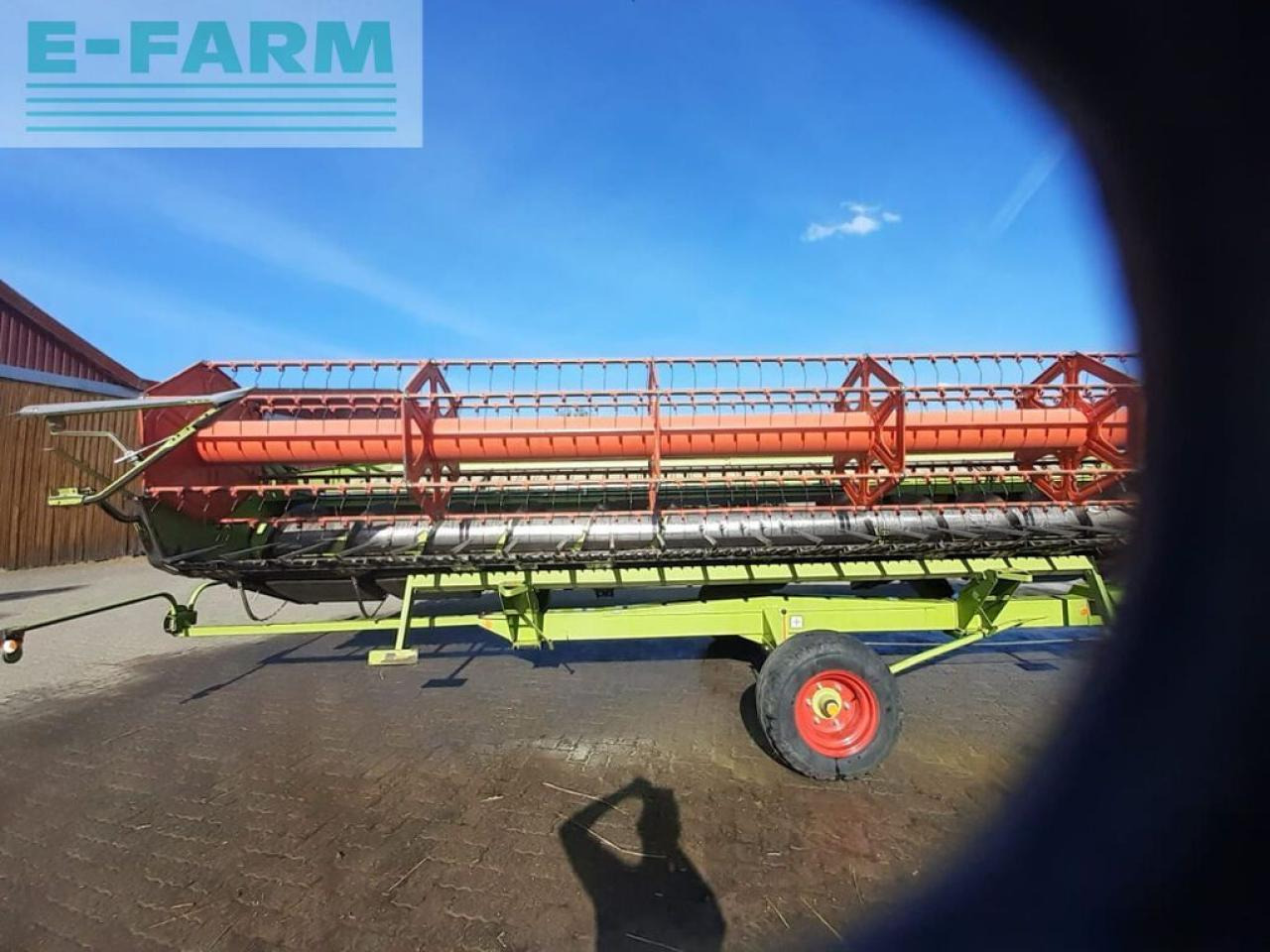 CLAAS vario-schneidwerk v 750 + transportwagen - Silaj makinesi aksesuarları: fotoğraf 1 CLAAS vario-schneidwerk v 750 + transportwagen - Silaj makinesi aksesuarları: fotoğraf 1