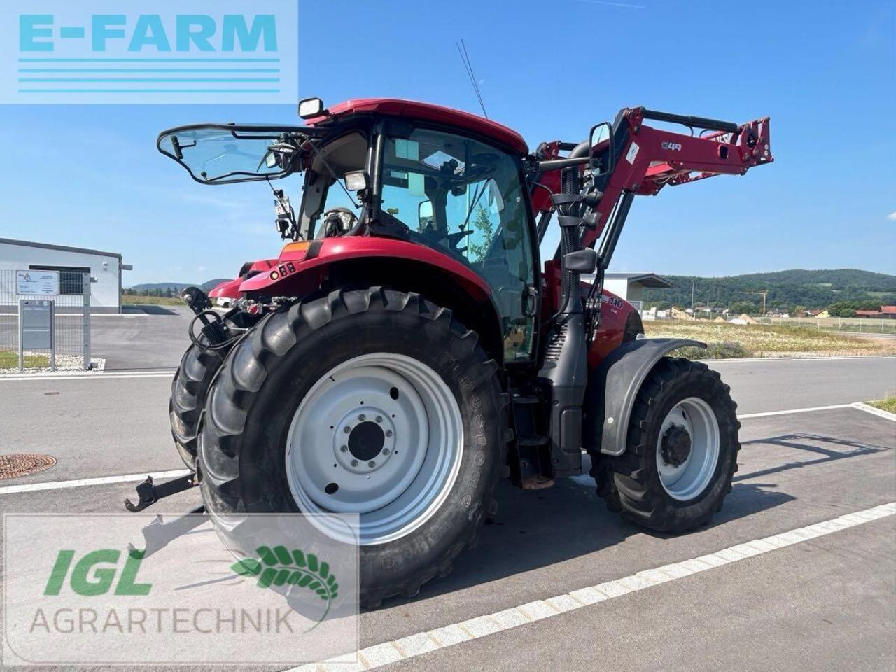 Case-IH maxxum cvx 110 CVX - Traktör: fotoğraf 5 Case-IH maxxum cvx 110 CVX - Traktör: fotoğraf 5