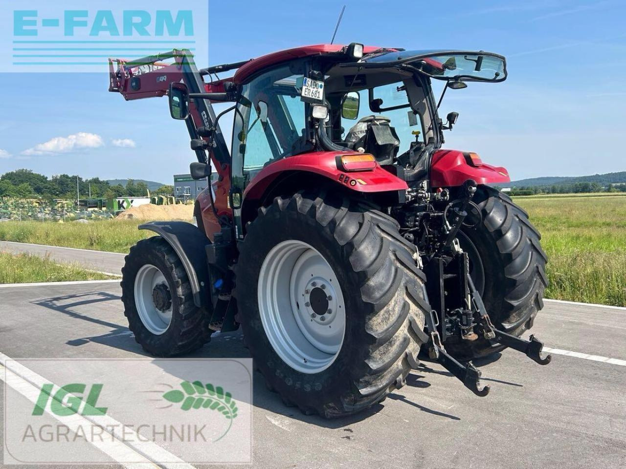 Case-IH maxxum cvx 110 CVX - Traktör: fotoğraf 3 Case-IH maxxum cvx 110 CVX - Traktör: fotoğraf 3