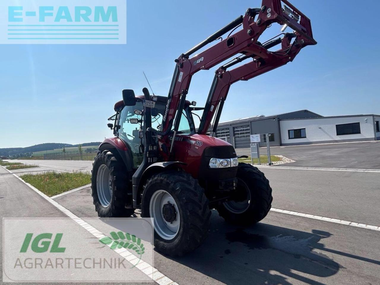 Case-IH maxxum cvx 110 CVX - Traktör: fotoğraf 4 Case-IH maxxum cvx 110 CVX - Traktör: fotoğraf 4