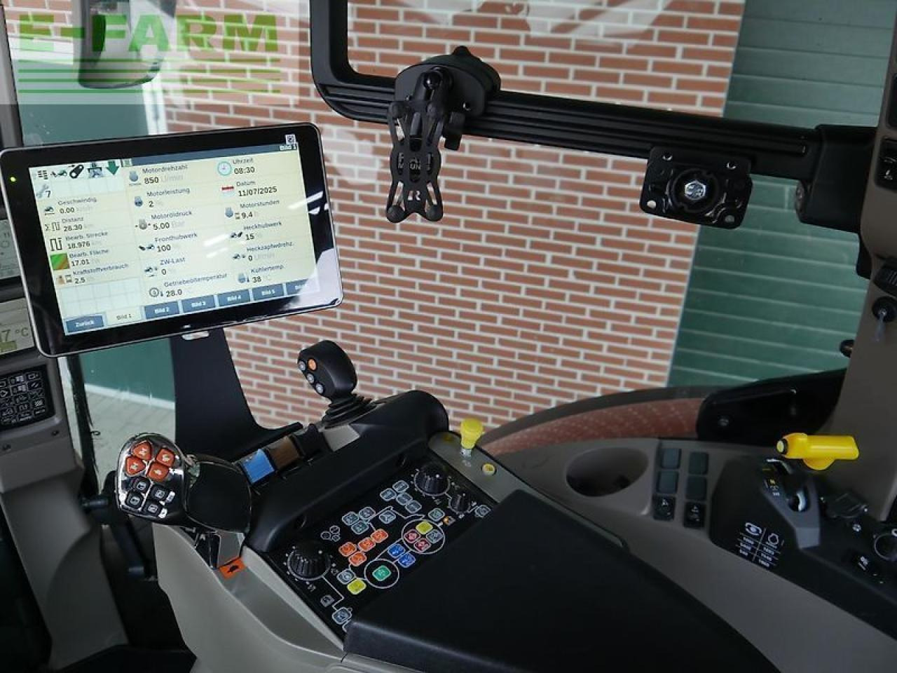 Traktör Case-IH puma 165 multicontroller: fotoğraf 11