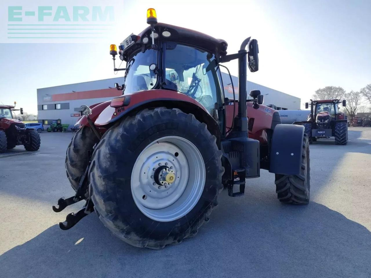 Case-IH puma 185 cvx CVX - Traktör: fotoğraf 3 Case-IH puma 185 cvx CVX - Traktör: fotoğraf 3