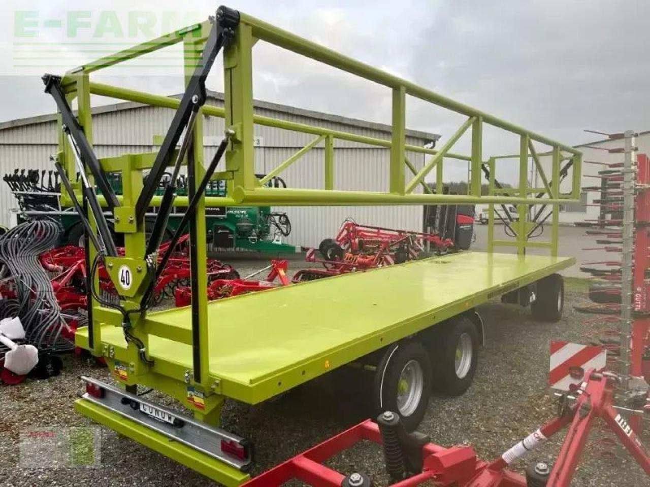 Conow btw v 9 - Platform traktör römorku: fotoğraf 3 Conow btw v 9 - Platform traktör römorku: fotoğraf 3