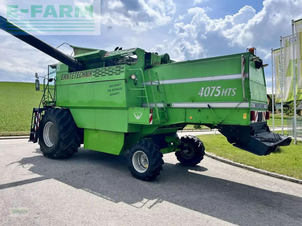 Deutz-Fahr 4075 balance - Biçerdöver: fotoğraf 3 Deutz-Fahr 4075 balance - Biçerdöver: fotoğraf 3
