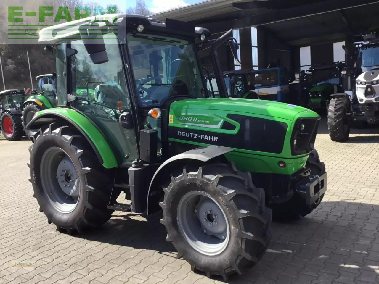 Deutz-Fahr 5080 d keyline Keyline - Traktör: fotoğraf 1 Deutz-Fahr 5080 d keyline Keyline - Traktör: fotoğraf 1