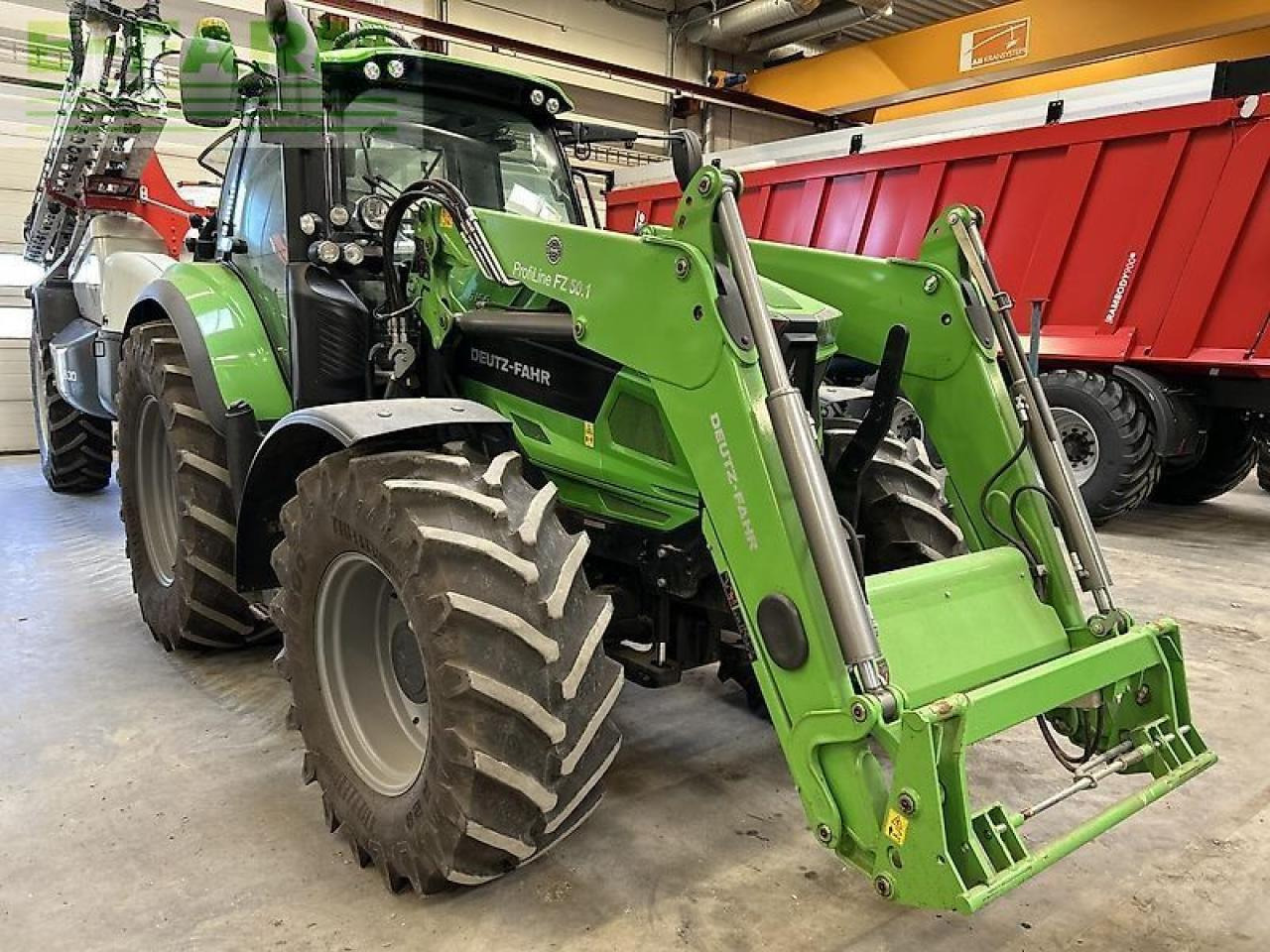Deutz-Fahr 6.155 ttv - Traktör: fotoğraf 4 Deutz-Fahr 6.155 ttv - Traktör: fotoğraf 4