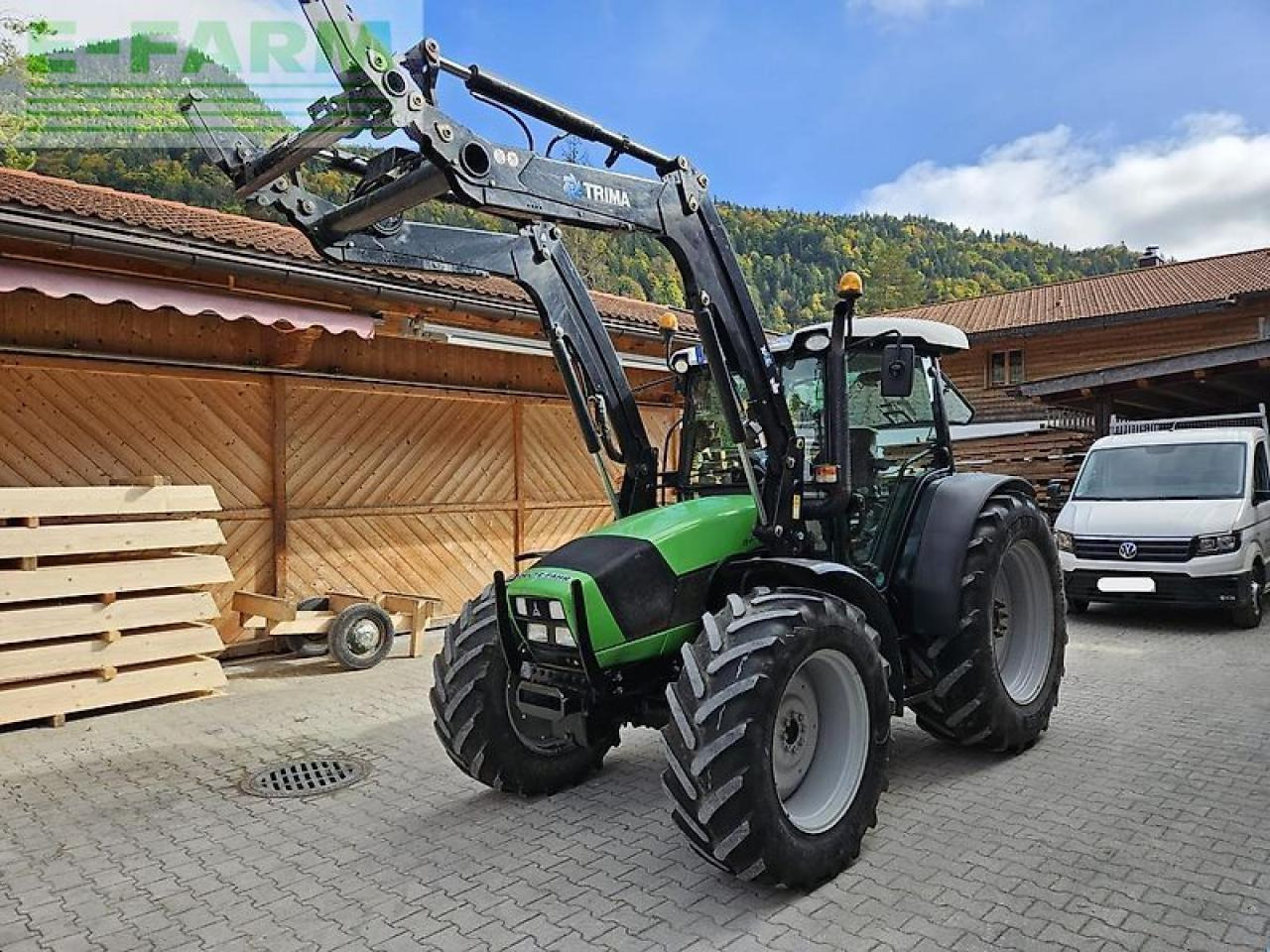 Deutz-Fahr agrofarm 420 g - Traktör: fotoğraf 1 Deutz-Fahr agrofarm 420 g - Traktör: fotoğraf 1