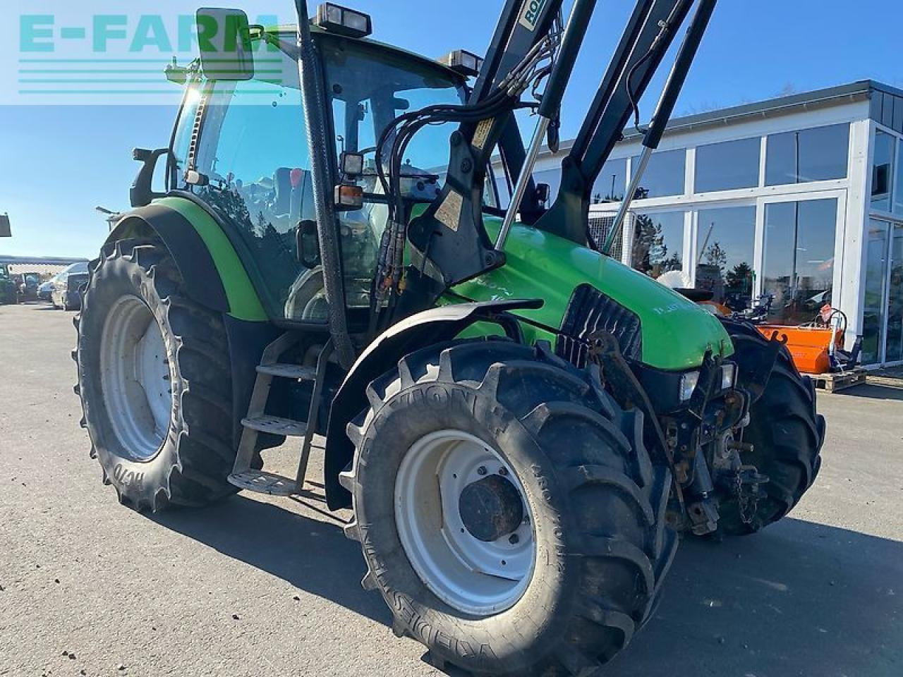 Deutz-Fahr agrotron 106 mit frontlader - Traktör: fotoğraf 1 Deutz-Fahr agrotron 106 mit frontlader - Traktör: fotoğraf 1