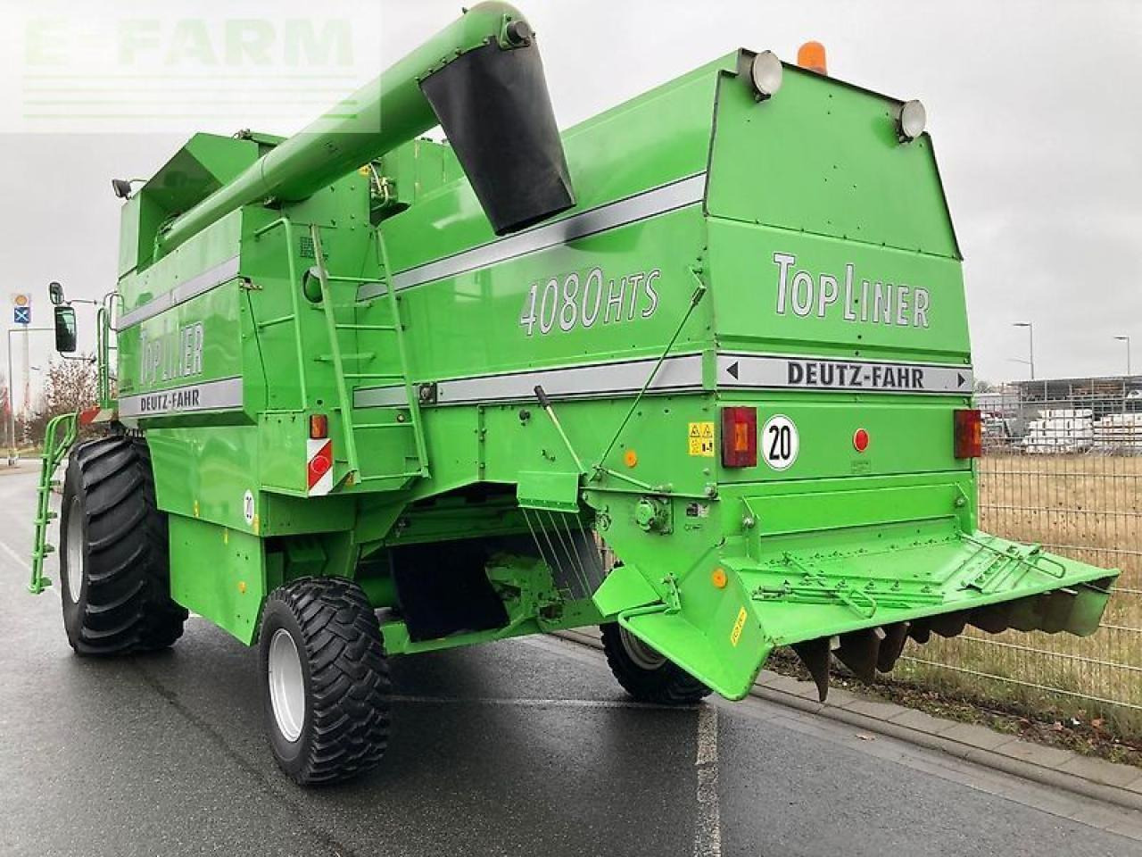 Deutz-Fahr topliner 4080hts - Biçerdöver: fotoğraf 3 Deutz-Fahr topliner 4080hts - Biçerdöver: fotoğraf 3