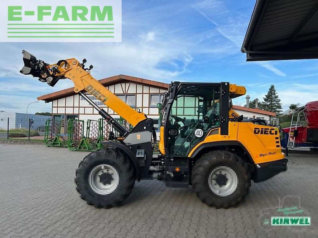 Dieci agripivot t60 - Teleskopik yükleyici: fotoğraf 5 Dieci agripivot t60 - Teleskopik yükleyici: fotoğraf 5