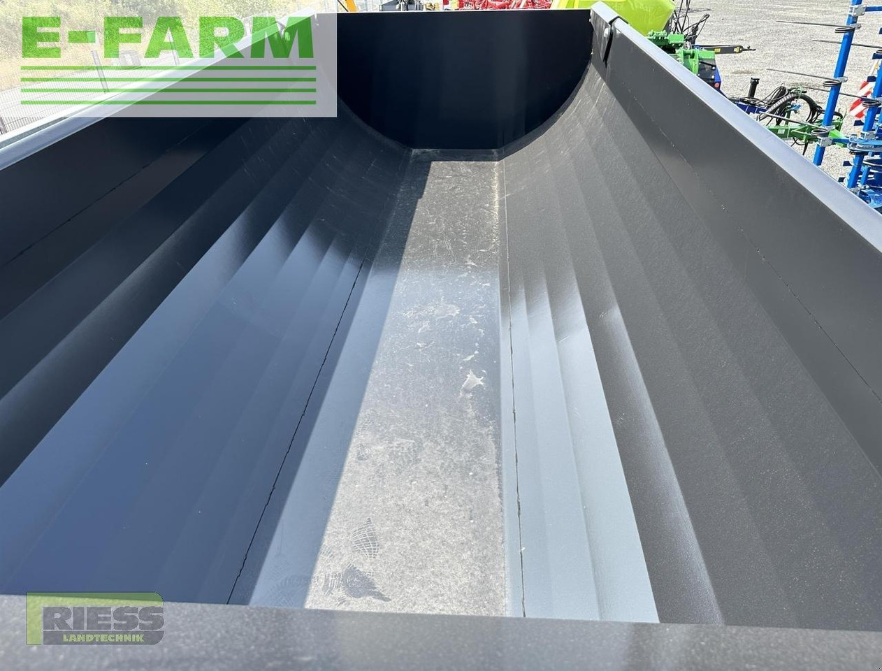 Damperli traktör römorku Farmtech gravis 2000 hardox black edition: fotoğraf 10