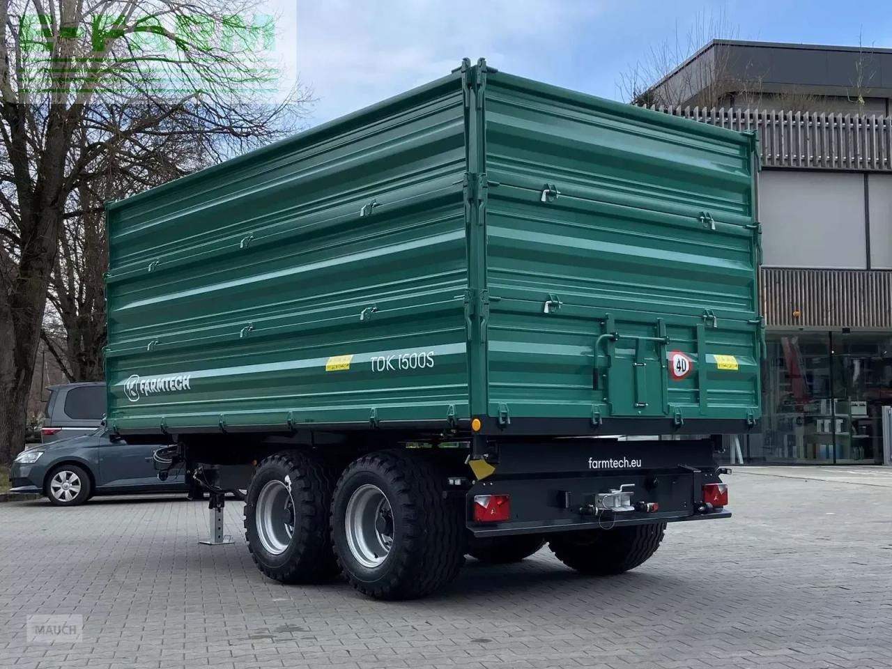 Farmtech tdk 1500 s - Damperli traktör römorku: fotoğraf 3 Farmtech tdk 1500 s - Damperli traktör römorku: fotoğraf 3