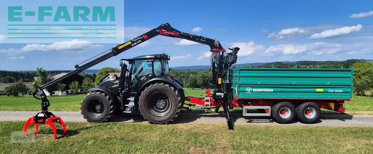 Farmtech tdk 1500f + kran - Damperli traktör römorku: fotoğraf 1 Farmtech tdk 1500f + kran - Damperli traktör römorku: fotoğraf 1