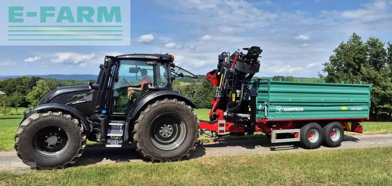 Farmtech tdk 1500f + kran - Damperli traktör römorku: fotoğraf 4 Farmtech tdk 1500f + kran - Damperli traktör römorku: fotoğraf 4
