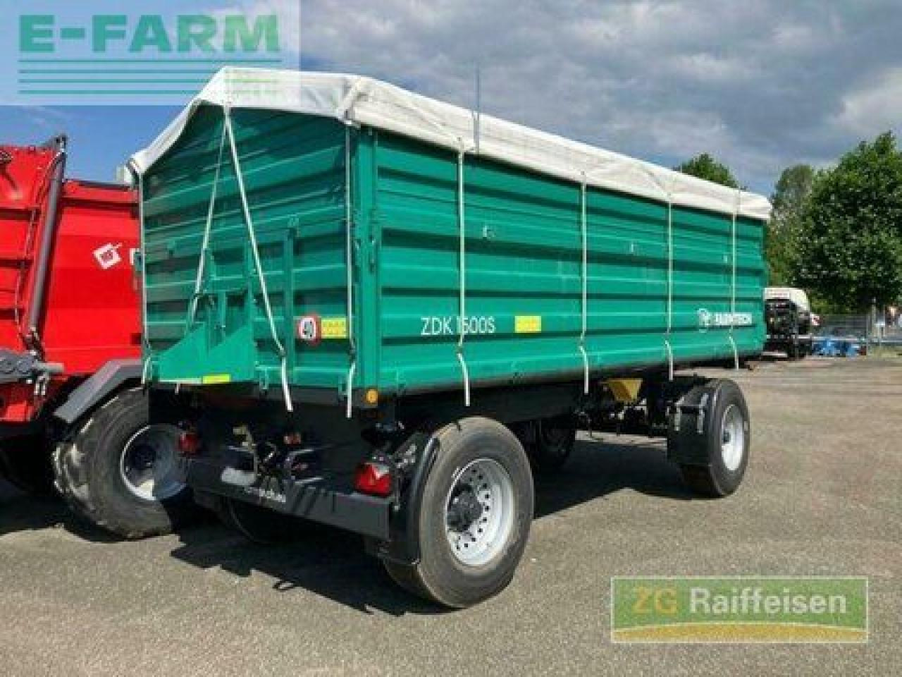 Farmtech zdk 1500 s - Traktör römorku: fotoğraf 3 Farmtech zdk 1500 s - Traktör römorku: fotoğraf 3