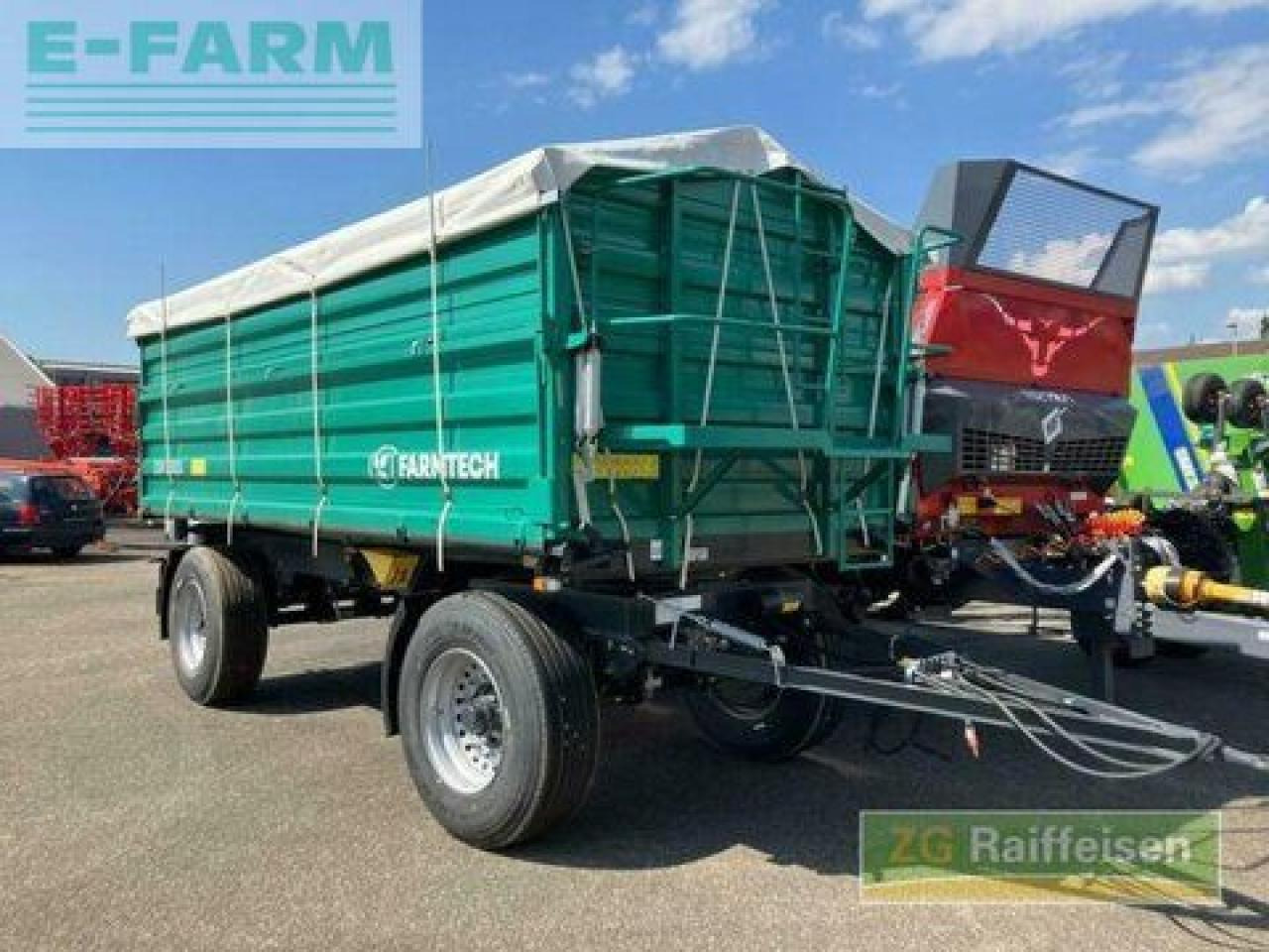 Farmtech zdk 1500 s - Traktör römorku: fotoğraf 1 Farmtech zdk 1500 s - Traktör römorku: fotoğraf 1
